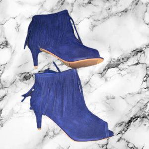 Ashro Blue Heels Size 12